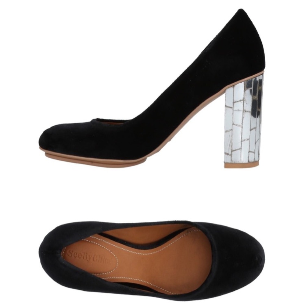 🔥SALE See By Chloe Black heels 👠